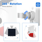 Tuya Smart WiFi Infrared Motion Detector Solar Outdoor PIR Wireless Strobe Siren Detector Sound Alarm Waterproof Remote Control