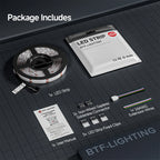 FCOB RGBW LED Strip Light 5pin 12mm DC12V 24V 896 LED Flexible FOB RGBCW COB RGBWW Lights High Density RA90 Linear Dimmable 16W