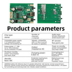 DC 3.7-5V TWS Stereo Bluetooth Power Amplifier Board Dual Channel High Sound Quality 2x10W Output Sound Module Supports Charging