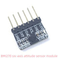 BMI270 module, 6-axis attitude sensor, inertial measurement unit, accelerometer, gyroscope