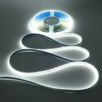 12V 24V Black PCB COB LED Strip Light 3000K 4000K 6000K 320LED/m High Density Lighting for Kitchen Cabinets Flex Tape RA90 IP30