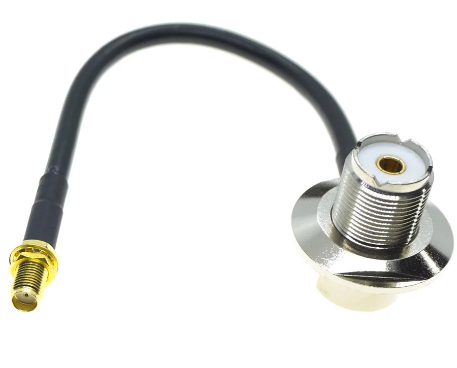 SMA Male Female to PL259 SO239 UHF Jack Plug Pigtail Cable Adapter RG58 30CM/50CM/100CM/200CM Wholesale NEW