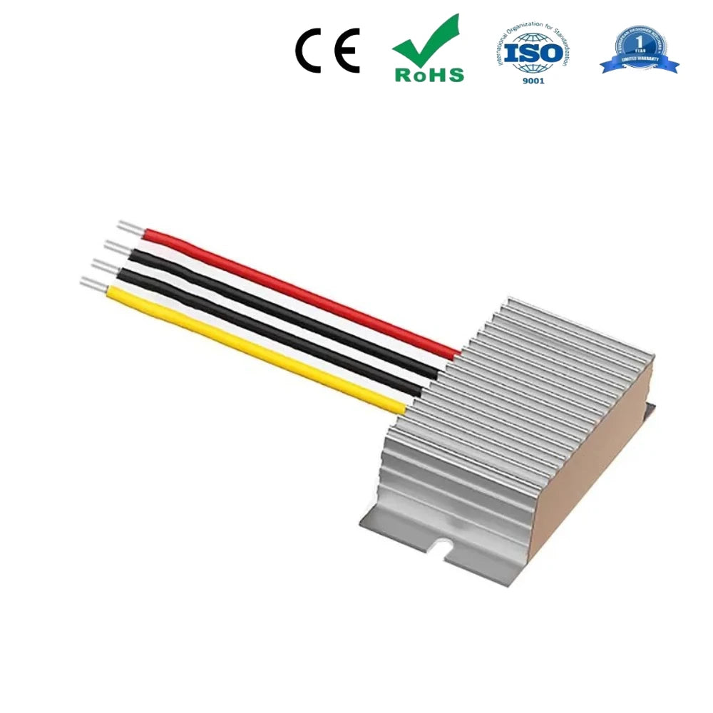 24V to 12V 1A 2A 3A 4A 5A 60W Buck Model Converter Stabilizer DC-DC Step Down Voltage Regulator Model Power for Cars Waterproof