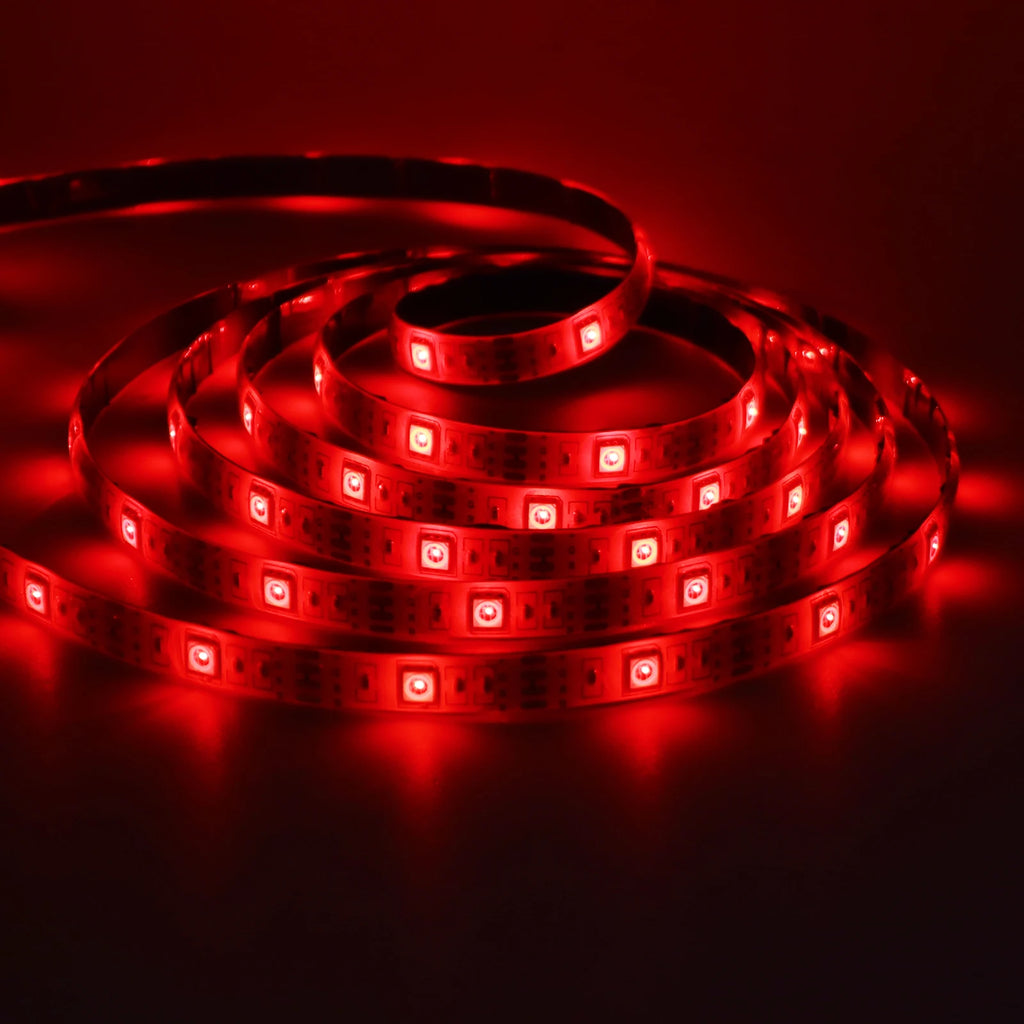 DC 5V USB RGB LED Strip Kit Black PCB Bluetooth/3Key/44Key IR Remote Control Flexible Ribbon Led TV BackLighting