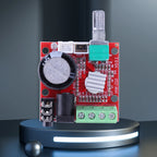 PAM8610 Mini Hi-Fi Audio Stereo Amplifier Board D Class 2x10W Audio Receiver Amplifier Board Module Part 3.5MM Input Jack