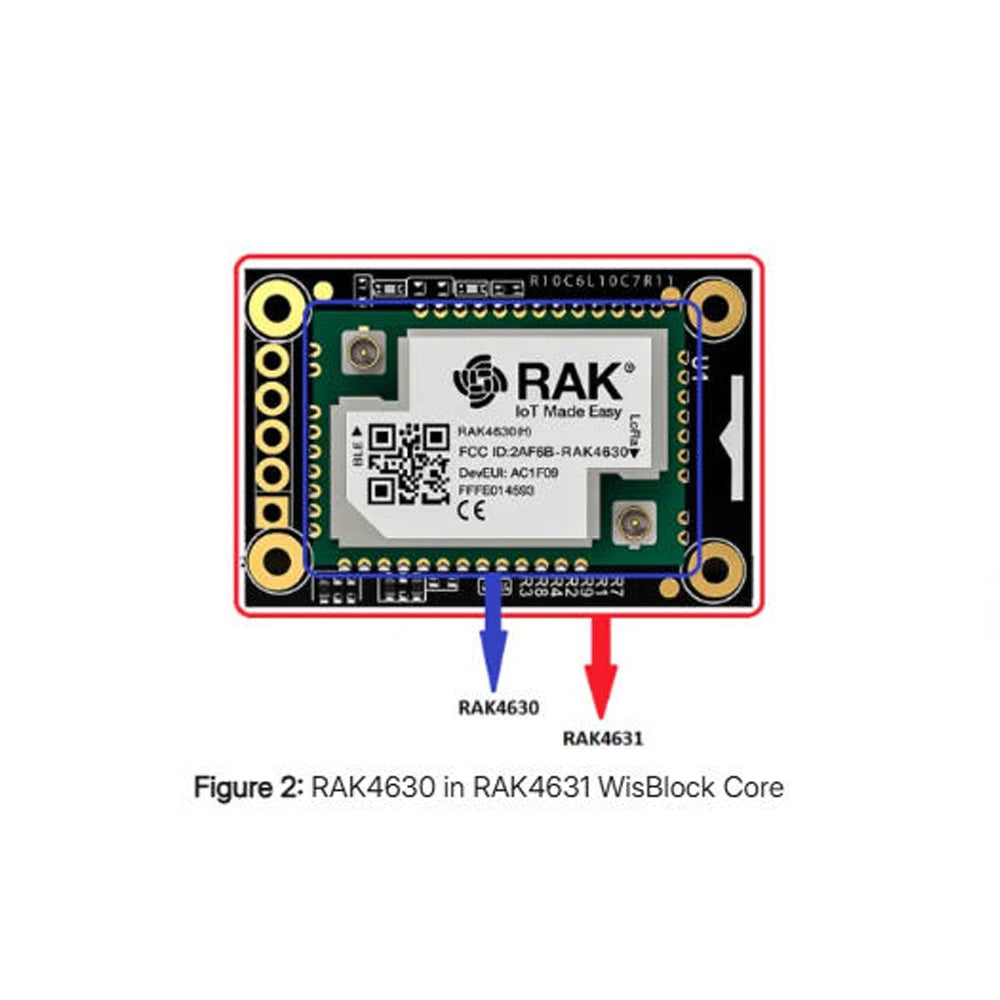 RAK4630  NRF52840 SX1262  Module For LoRaWAN