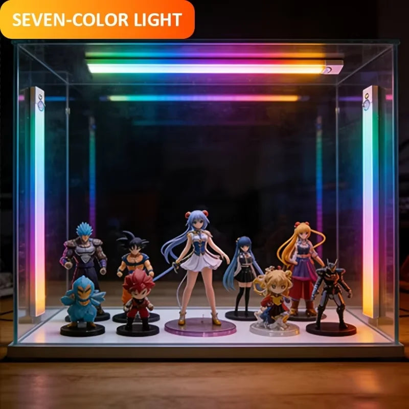 RGB Ambient Sensor Light -  Rechargeable Magnetic Wall Lamp Mood Ambient Light for Cabinet Hallway Stair
