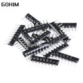 10PCS 5Pin 9Pin Exclusion Network Resistor Array DIP 100R 220R 330R 470R 510R 680R 1K 1.2K 1.5K 2K 2.2K 3.3K 4.7K 10K 100K Ohm