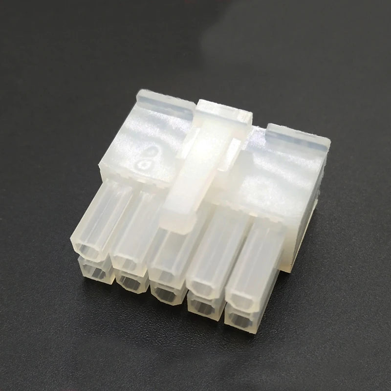 10pc 5557-P 4.2mm/0.165" Automotive Wiring Harness Dual Row Male Plug Housing Conn 2x1-2x12P for PC Graphic Card PCI-E ATX Power