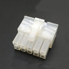 10pc 5557-P 4.2mm/0.165" Automotive Wiring Harness Dual Row Male Plug Housing Conn 2x1-2x12P for PC Graphic Card PCI-E ATX Power