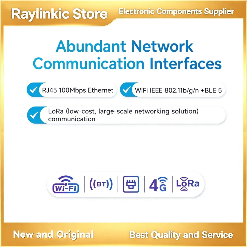 Industrial Control Computer RS485 RS232 ESP32 Python EBYTE ECM50 Gateway RTU Modbus Ethernet LoRa 2D1 2AI 2DO IO Ports