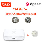 Haozee Tuya WiFi /Zigbee Human Presence Detector Smart Human Body PIR Sensor Radar Detector Microwave Motion Sensors