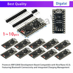 Promicro NRF52840 Development Board Compatible with nice!nano V2.0, Bluetooth and Charging Management