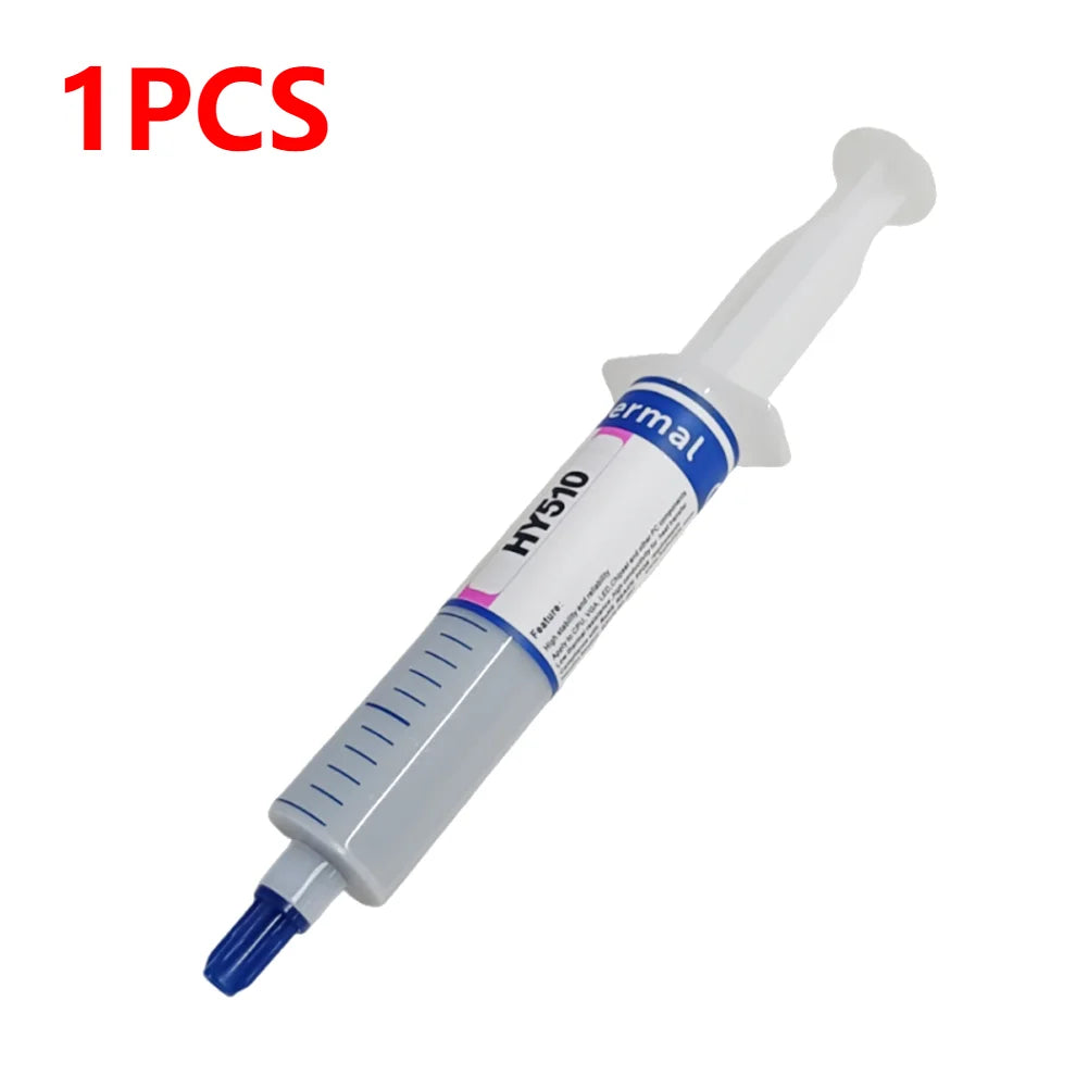 1-10PCS HY510 Thermal Conductive Compound Silicone Grease Thermal Paste for GPU CPU Chipset Cooling Grey Cooler