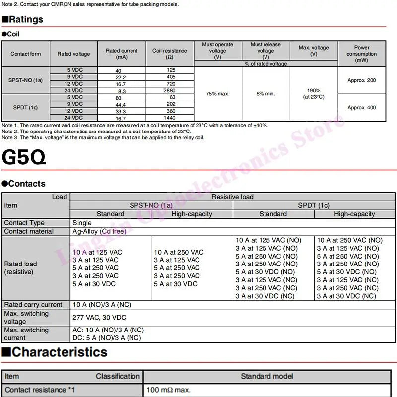 5PCS/lot Relay G5Q DC5V 12V 24V G5Q-14-5V G5Q-14-12V G5Q-14-24V 10A 5PIN Alternative G5Q-1A4-12V 4PIN 100% Original New G5Q-1-EU