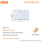 8dBi PCB Directional UHF RFID Reader Antenna Narrow-Angle Beam Antenna Access Control UHF RFID Narrow Beam Antenna