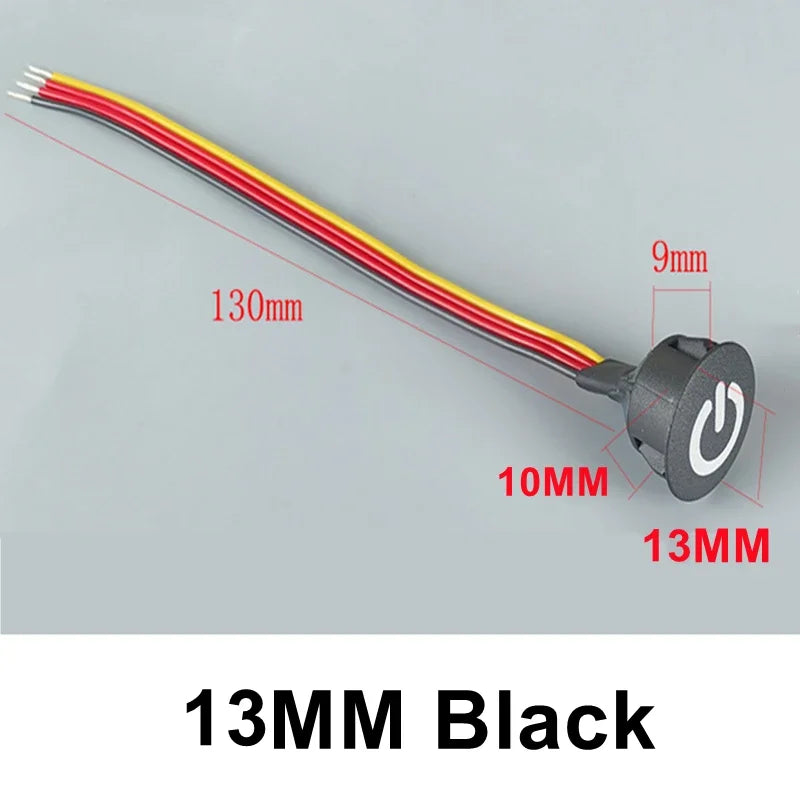 1-2PCS DC5V 12V 24V Button Controller Switch Smart Dimmable Home Touch Sensor For Smart Home Light Strip LED Dimmer Controller