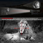 UniqueFire 1508 T38/T50/T67/T75 5W IR850NM 940NM Hunting Flashlight Night Vision Light Infrared illuminator Outdoor Night Hunter