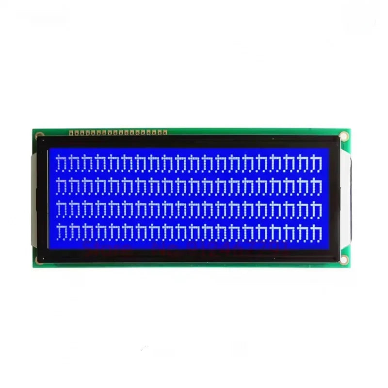 5V Larger LCD 2004 20x4 Largest Character English And Russian Cyrillic Font Yellow/Gray/Blue Screen 204 Display HD44780