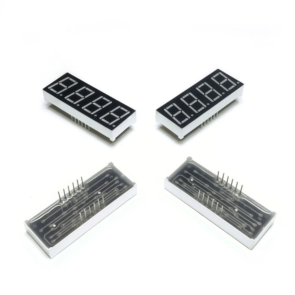 10PCS 0.56-inch 4-digit numeric tube 50mmX19mm digital display "8" height14.2mm seven-segment numeric tube 5461series5641