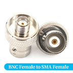 SMA Male Female to BNC Male Female Adapter SMA to BNC Connector for Wireless LAN Device, Coaxial Cable, Radio Antenna Adapt