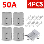 4Pcs/2Pairs 50A/120A  Plug Connector SB50/SB120 Battery Charging Plug  Connectors Plug High Current