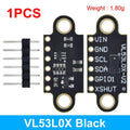 1/5PCS VL53L0X Time-of-Flight (ToF) Laser Ranging Sensor Breakout 940nm GY-VL53L0XV2 Laser Distance Module I2C IIC 3.3V/5V
