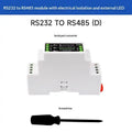 RS232 to RS485 Converter 1 Set Isolated Static Protection Industrial Adapter for Industrial Automation Communication