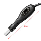 700W Micro Hot Air Gun Temp Adjusted C/F Soldering Rework Welding Station LCD Digital Heat Gun BGA IC Solder Tools auto sleep