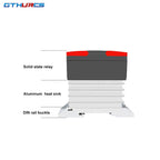 Solid State Relay Din Rail with Radiator SSR 25DA 40DA 60DA DC Control AC Single Phase SSR DA