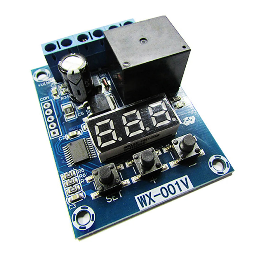 DC12V Voltage Detection Module Relay Switch Charging Discharge Monitoring Protection Power Supply Accessories