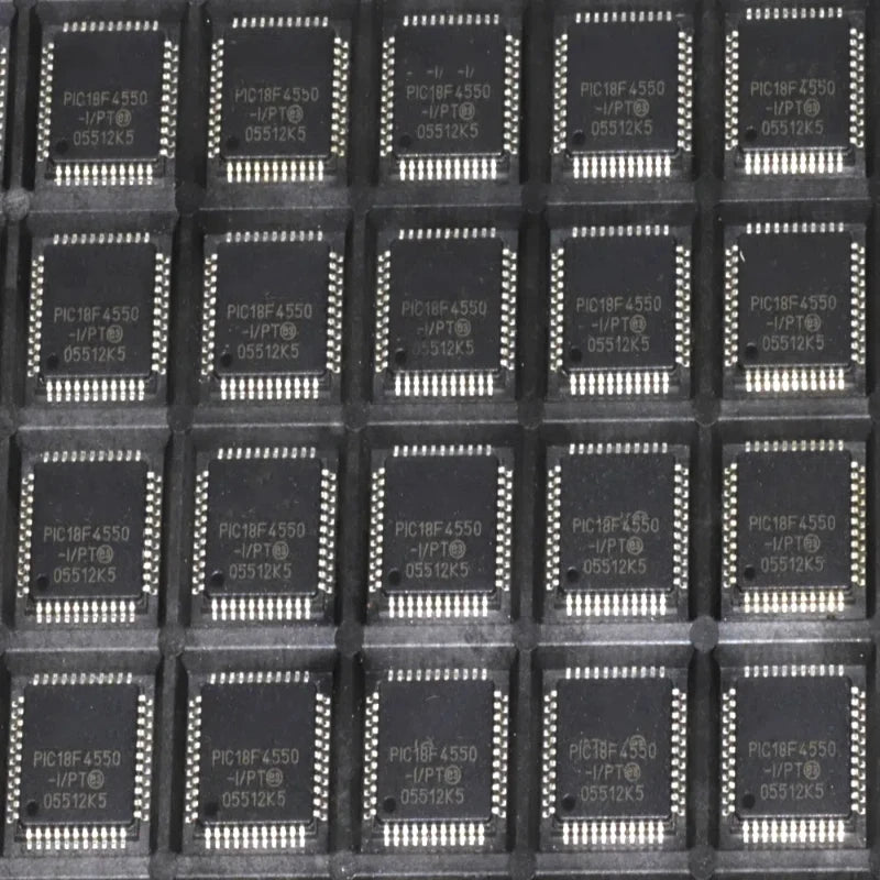 1-5PCS PIC18F4550-I/PT PIC18F4550 TFQP-44 microcomputer 18F4550 PIC 44-Pin  Enhanced Flash USB Microcontroller