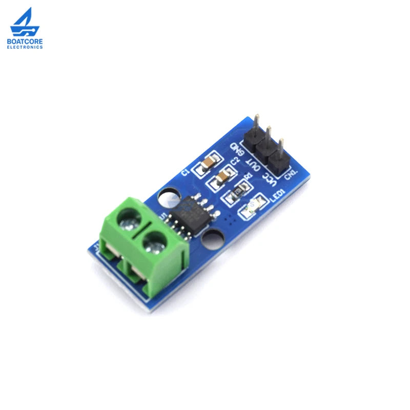 1/3/5/10PCS ACS712 5A 20A 30A Hall Effect Current Sensor Module AC DC Current Measurement Board for Arduino