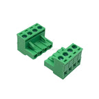 1Set Solderless Docking Type 2EDGRKC 5.08MM Screw Terminal Block Connector PCB Plug-in Type 2EDG Type Green Terminal Block