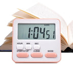 Kitchen Timer Small Digital Clocks 24 Hour Alarm Function Timer for  Adults Boys Girls Classroom Grilling Baking Meeting Cooking
