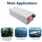 High Efficiency Isolated DC DC Converter 300V-500V to 48V 4000W with 95% Efficiency for Motor & Air Conditioner Applications