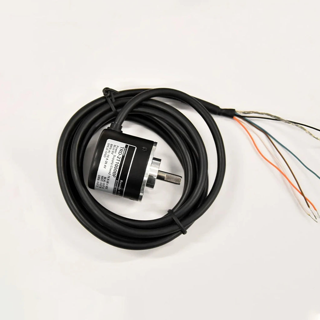 TRD-2TAF/BF/V/V1/VH Solid Shaft Incremental Encoder 100~10000 PPR Customized Rotary Encoder for PLC Control System Application
