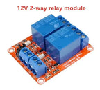 1-5Pcs DC 5V 9V 12V 24V 1 Channel Relay Module With Optocoupler Shield Board High Low Level Trigger Power Supply Module Arduino