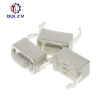 Tact Switch 3X6X4.3MM DIP 2Pin Connectors Push Button 3*6*4.3mm Tactile Switches White