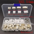 1Box JST XH 2.54/PH 2.0/SH 1.0/JST 1.25 Male Plug Female Socket Housing Terminal Pin Header Connector Horizontal/Vertical