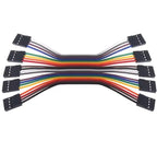 2PCS 2.54MM Pitch Dupont Line Female / Male Single Double 2P-20 Pin Dupont Cable Connector Jumper Cable Wire 10cm/20cm/30cm