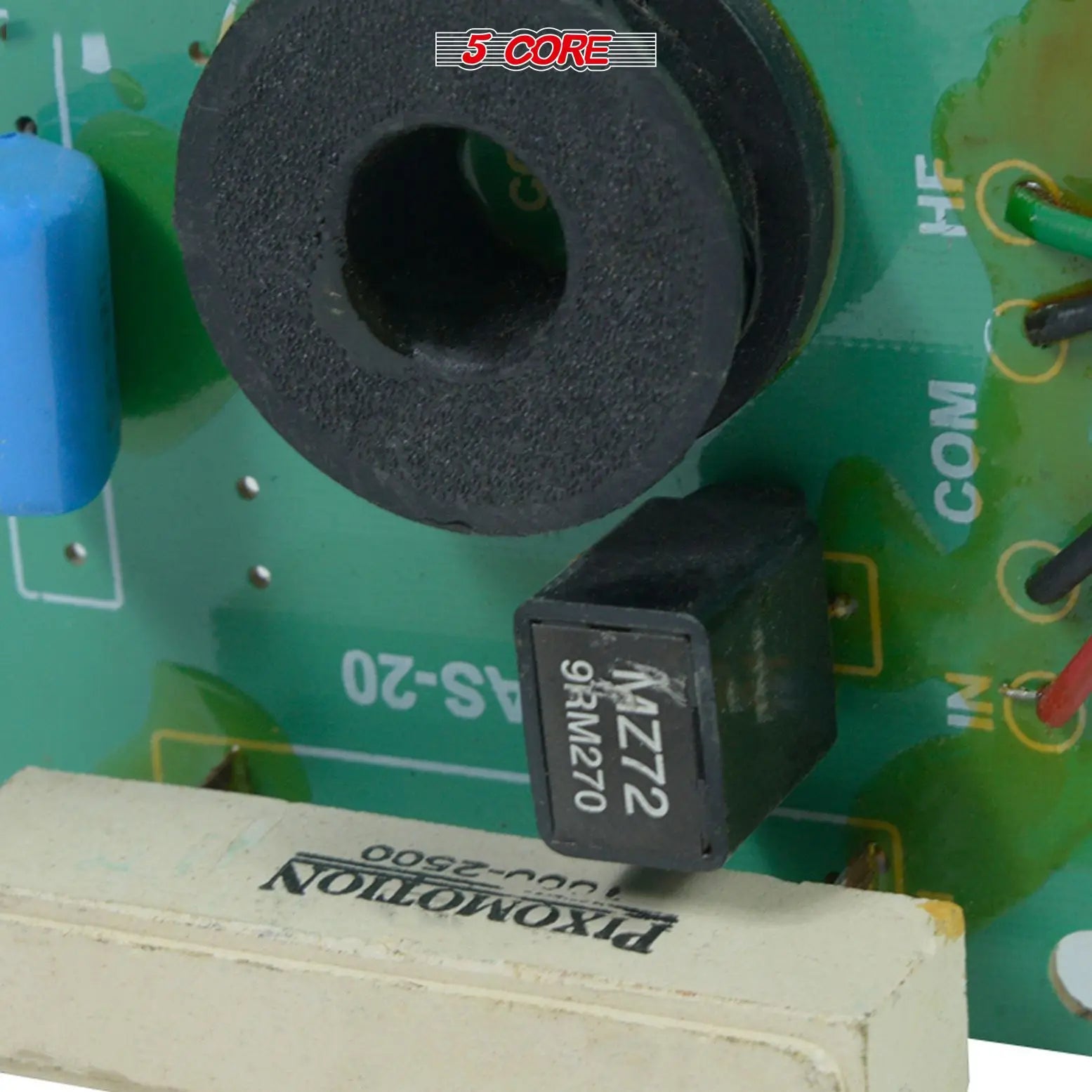 5 CORE 1 Way Passive Cross Over Network Frequency Divider Metalised Polyester Capacitors - NW 05