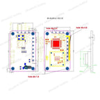 1PCS UPixels Optical Flow w Distance-Measuring 2-in-1 Module 50Hz Serial Port Output with CMOS Image Sensor for RC FPV Drone