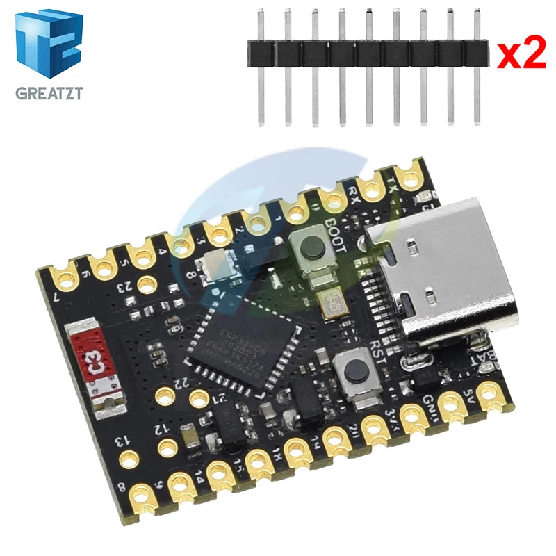 GREATZT ESP32-C6 SuperMini Development Board Microcontroller Programming Learning Controller Core Board