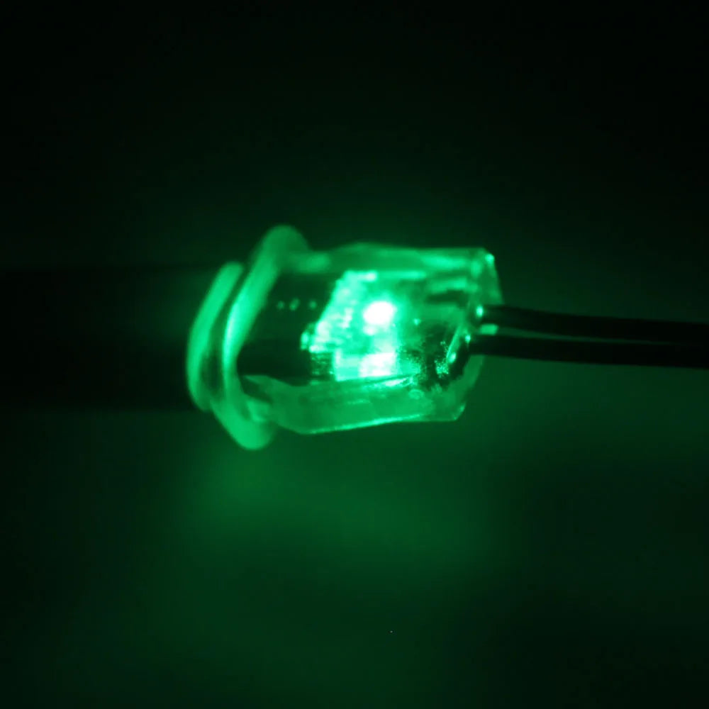 5A USB-C Type Waterproof USB Connector Direct Compression Female Base Socket Charging Interface With Welding Wire LED Lights