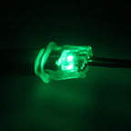 5A USB-C Type Waterproof USB Connector Direct Compression Female Base Socket Charging Interface With Welding Wire LED Lights