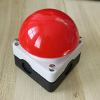 Foot Palm Switch FAK-R/KC11/I Mushroom Push Button Switch Emergency Stop Pedal Switch Manual Foot Switch 1NO+1NC