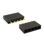 10PCS 2.54mm Pitch Single Row Female 2~13P PCB Socket Board Pin Header Connector Strip Pin Header
