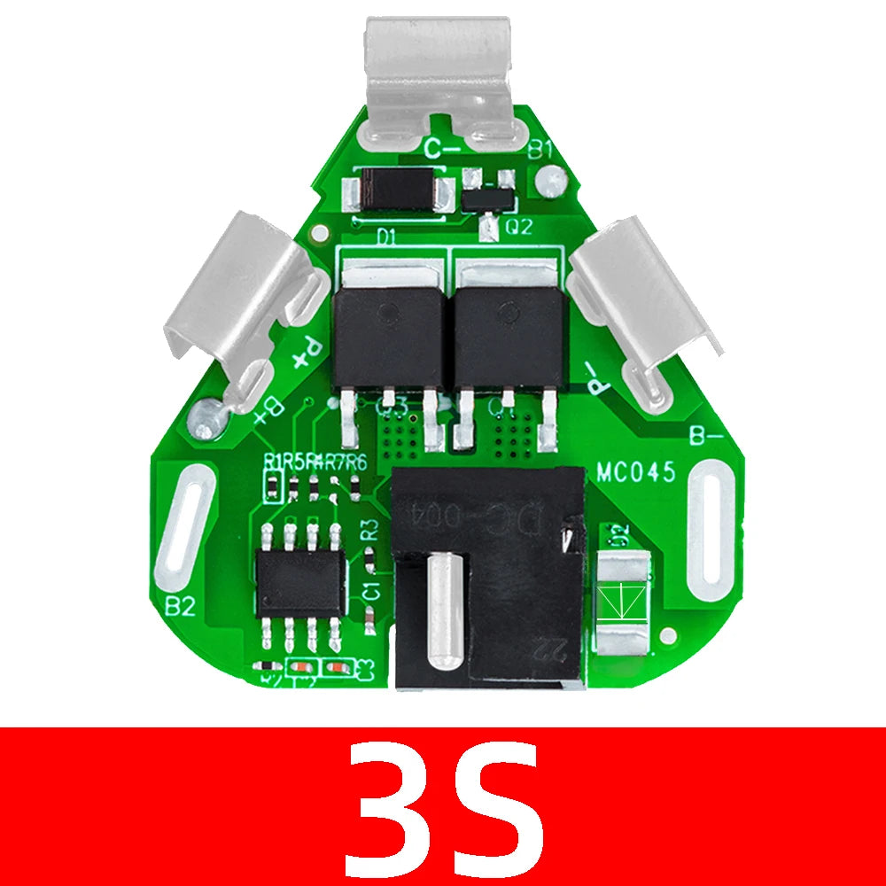 3s/4s/5S  Battery Charging Protection Board Li-Ion Lithium Battery Pack Protection Circuit Board BMS Module For Power Tools
