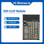 ESP32-C3 Series Module ESP-C12F Serial Port WIFI Wireless Bluetooth Module ESP32 C3 Compatible with C3-12F